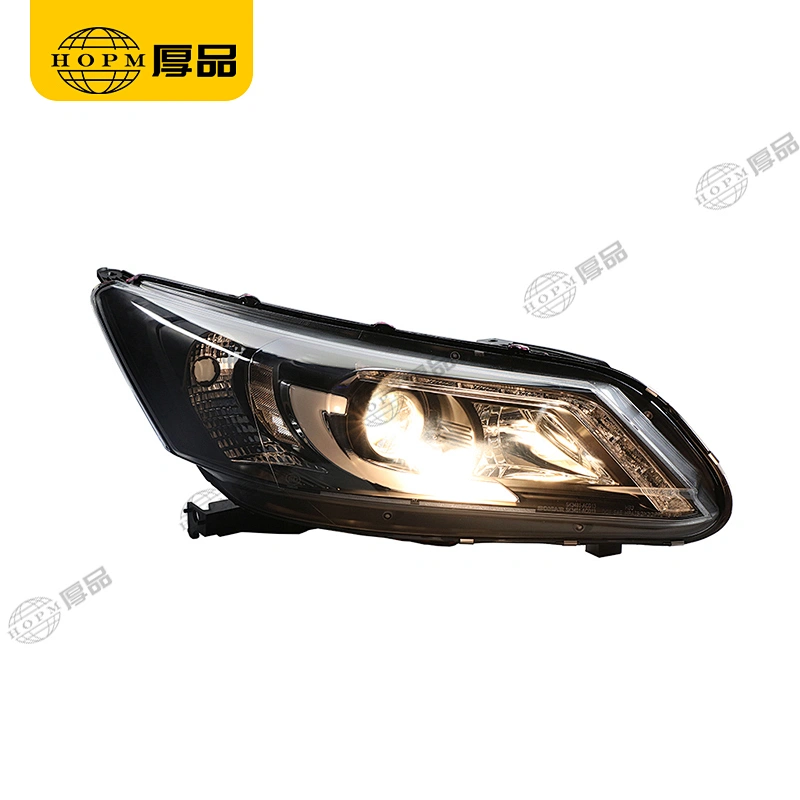 Headlight Assembly Tuning Light Modified Automotive lighting Car Double Beam Light Original Car Halogen For AC-CORD 9TH 13-15