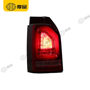 Taillight Assembly Tuning Light Modified LED Tail Light Red Background For T6 Caravelle Multivan 15-18