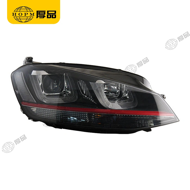 Headlight Assembly Tuning Light Modified Automotive lighting Car Double Beam Light Original Car Halogen For Golf 7 12-