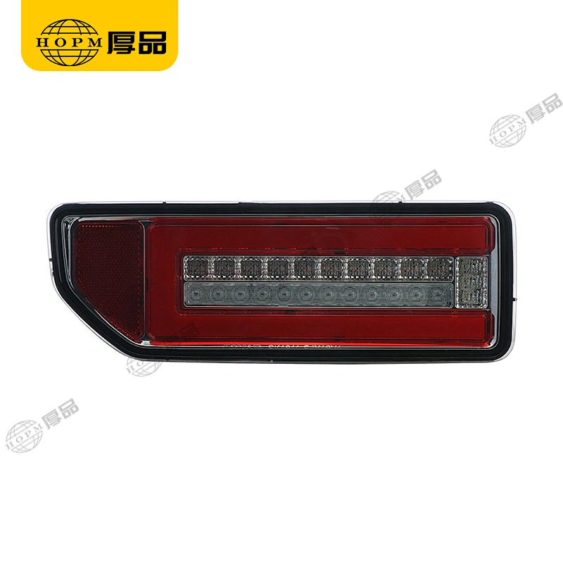 Taillight Assembly Tuning Light Modified LED Tail Light Horse Racing Turn Signal Gray Shell For Jimny 18-