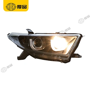 Headlight Assembly Tuning Light Modified Automotive lighting Car Double Beam Light For Hi-ghlander 12-14
