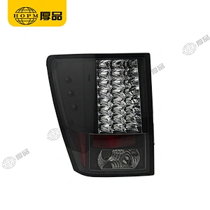 Taillight Assembly Tuning Light Modified LED Tail Light Black Background For Grand Cherokee 05-10