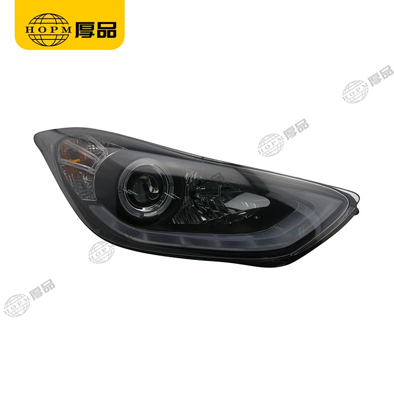 Headlight Assembly Tuning Light Modified Automotive lighting Car Double Beam Light For Elantra 12-