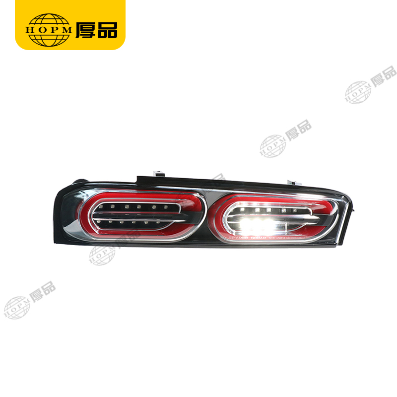 Taillight Assembly Tuning Light Modified LED Tail Light U.S. Standard Low Profile Black Background Red Light For Camaro 16-19