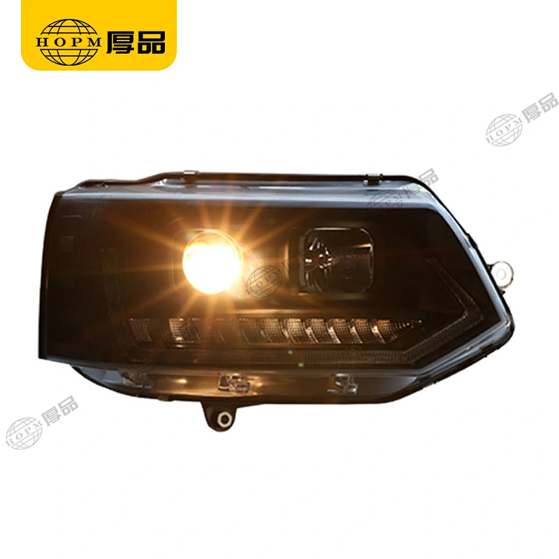 Headlight Assembly Tuning Light Modified Automotive lighting Car Single Beam Light V2 Horse Race For T5 Caravelle Multivan 10-16