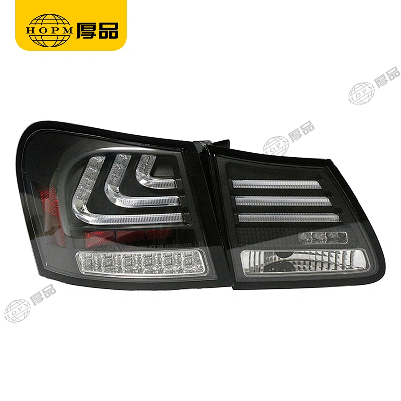 Taillight Assembly Tuning Light Modified LED Tail Light Black Background For GS350 06-10
