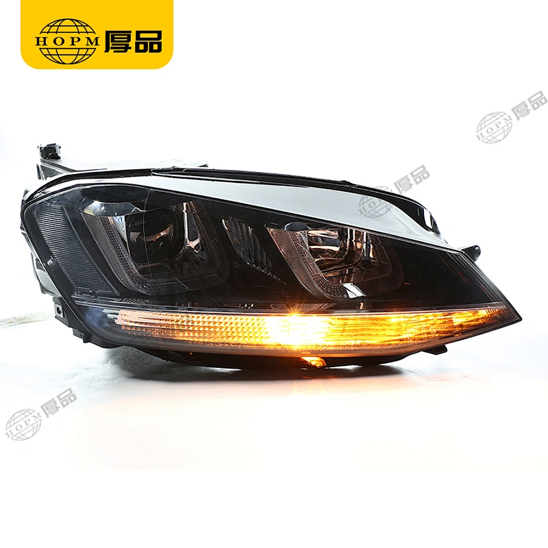 Headlight Assembly Tuning Light Modified Automotive lighting Car Double Beam Light Original Car Halogen For Golf 7 12-