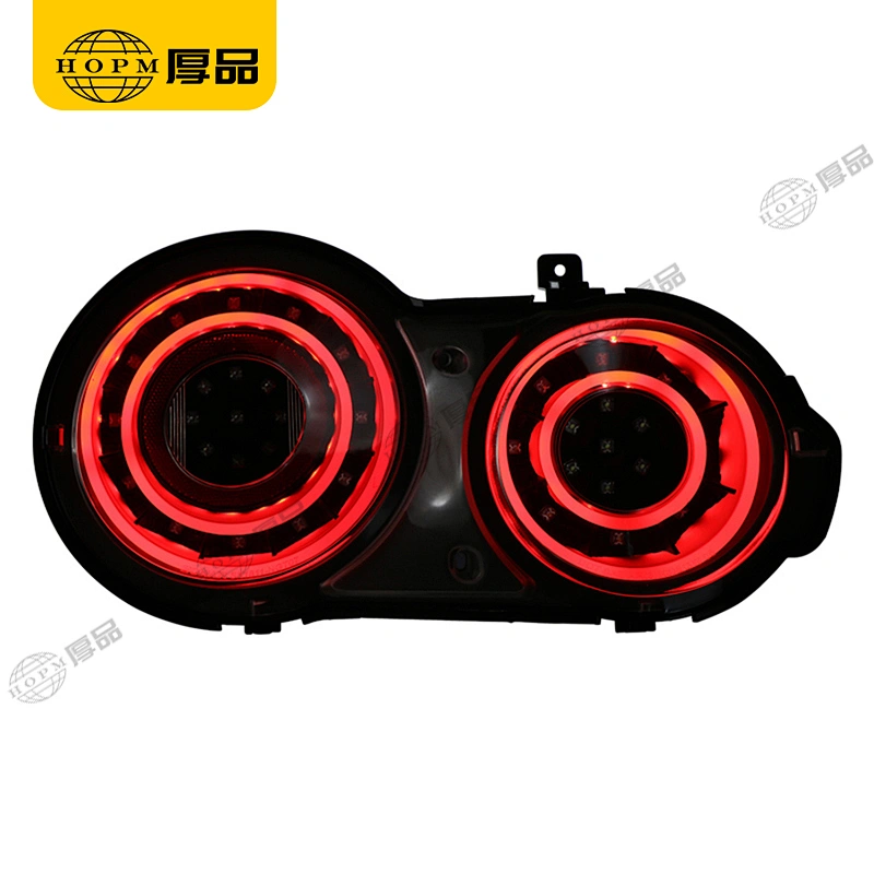 Taillight Assembly Tuning Light Modified LED Tail Light Black Background For GTR 07-