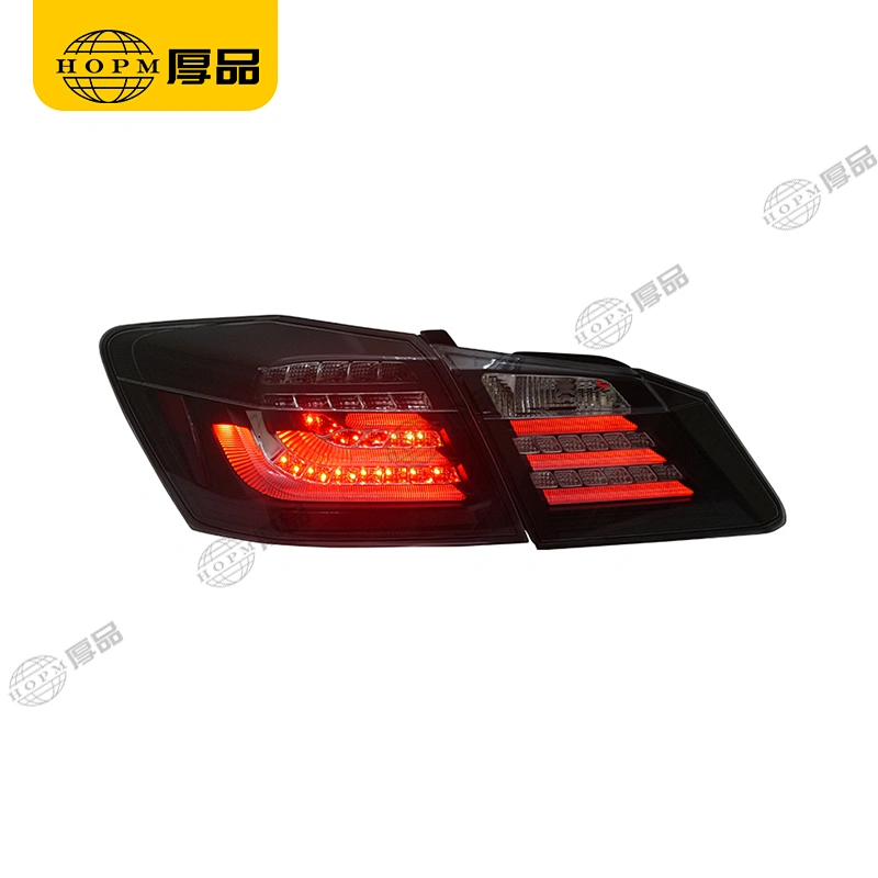 Taillight Assembly Tuning Light Modified LED Tail Light Black Background For AC-CORD 9TH 13-15