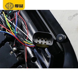 Taillight Assembly Tuning Light Modified LED Tail Light Blackened For T6 Caravelle Multivan 15-18