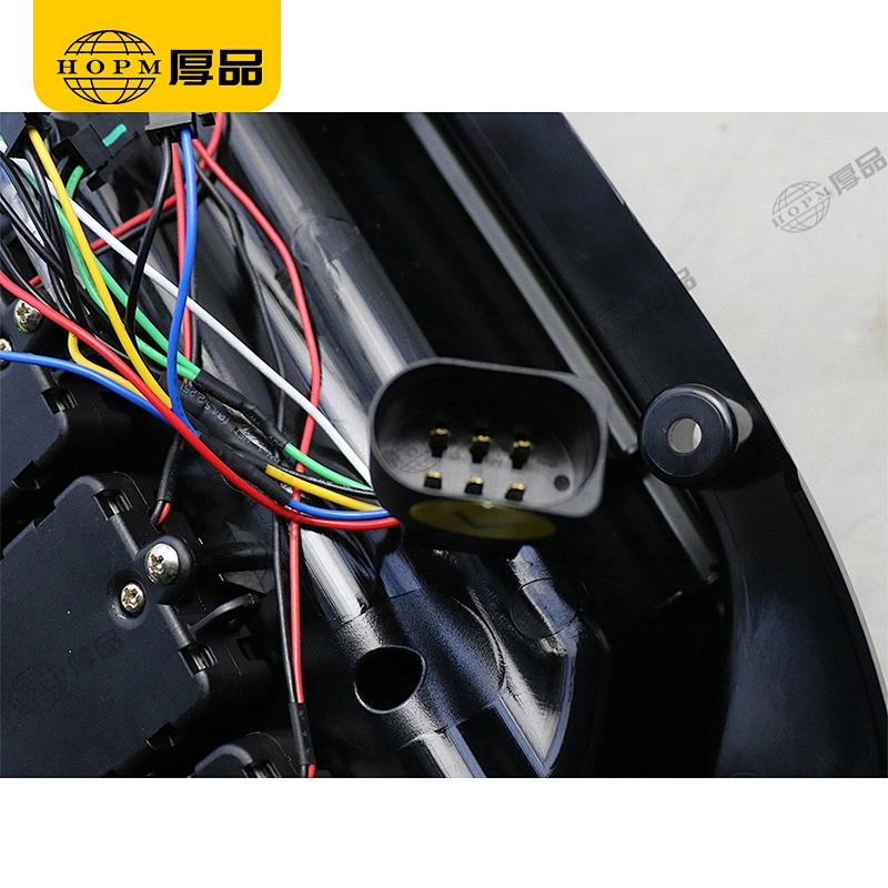Taillight Assembly Tuning Light Modified LED Tail Light Blackened For T6 Caravelle Multivan 15-18