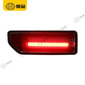 Taillight Assembly Tuning Light Modified LED Tail Light Horse Racing Turn Signal Gray Shell For Jimny 18-