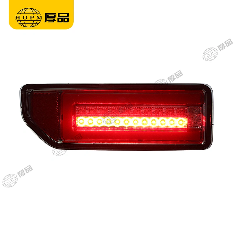 Taillight Assembly Tuning Light Modified LED Tail Light Horse Racing Turn Signal Gray Shell For Jimny 18-
