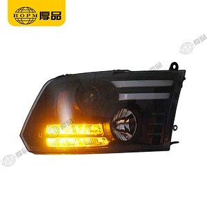 Headlight Assembly Tuning Light Modified Automotive lighting Double Beam Light Original Car LED Turn Signal For Ram 1500 13-18