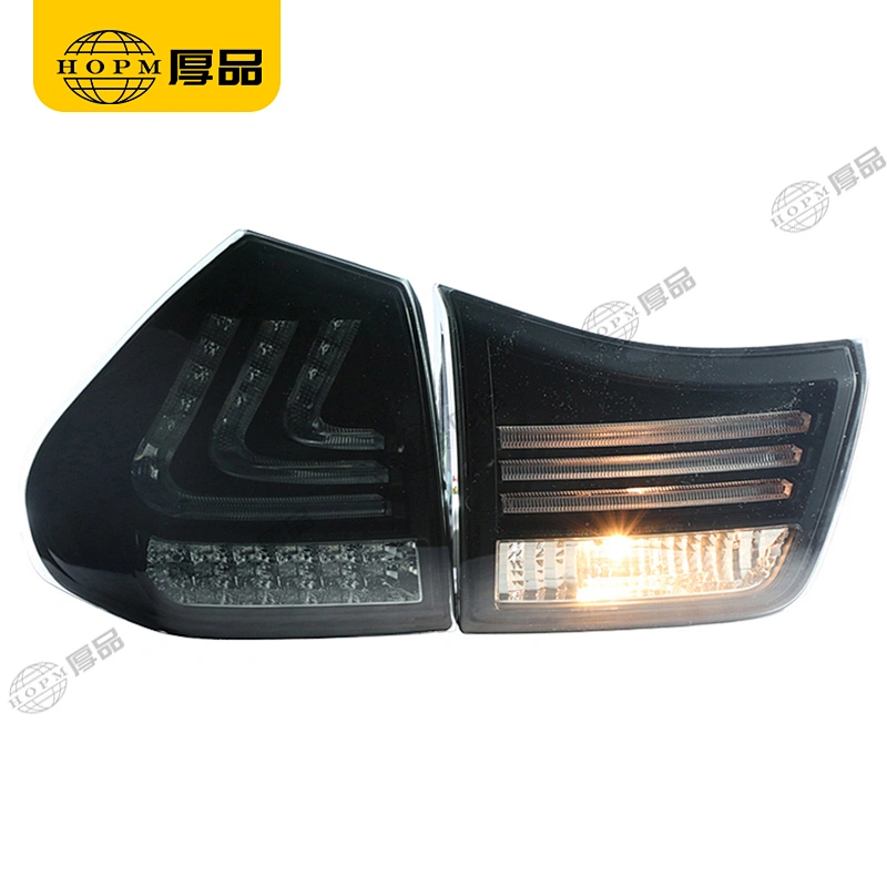 Taillight Assembly Tuning Light Modified LED Tail Light Blackened Turn Signal Horse Racing For RX330 RX350 04-09