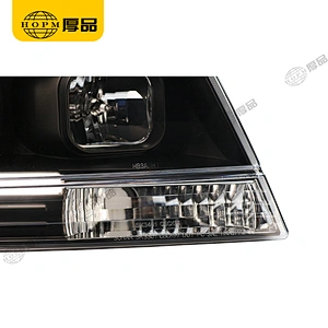 Headlight Assembly Tuning Light Modified Automotive lighting Single Beam V2 Light-stripe Version For Grand Cherokee 99-04