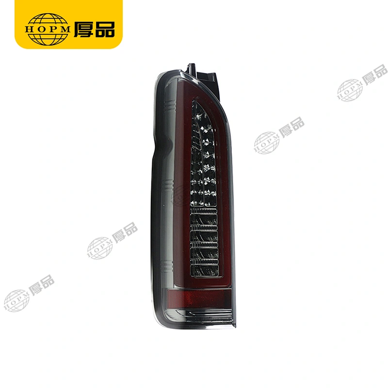 Taillight Assembly Tuning Light Modified LED Tail Light Blackened Red Light For HIACE 14-