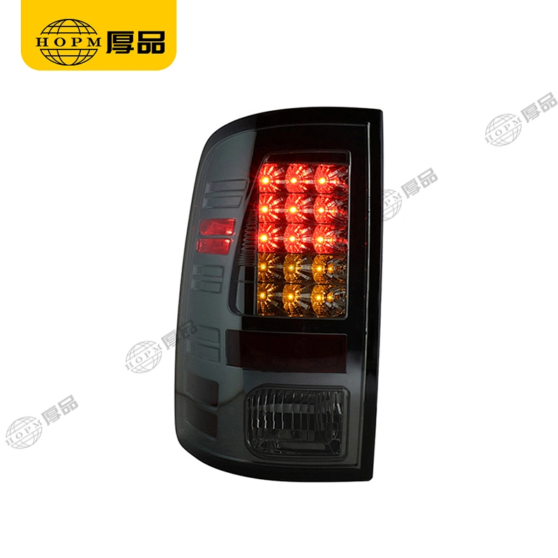 Taillight Assembly Tuning Light Modified LED Tail Light Blackened For Ram 1500 13-18