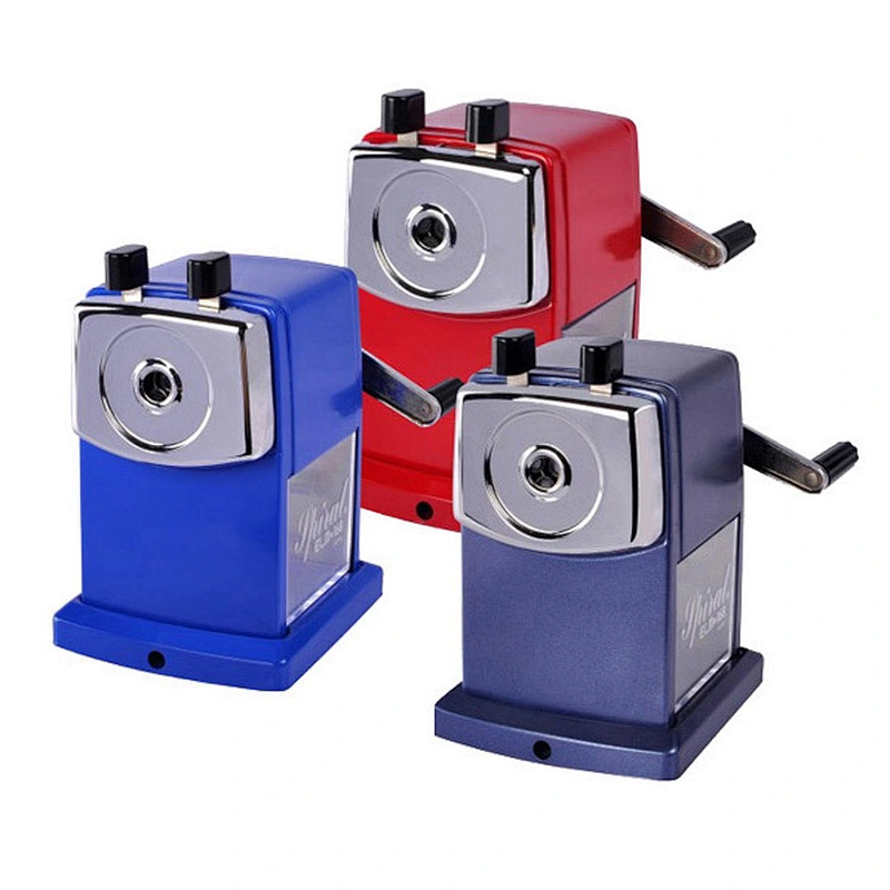 Hot sell plastic and metal Manual pencil sharpener for kids