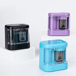 2022 Amazon High Quality Electric Pencil Sharpener gifts for kids home supplies kids pencil sharpener