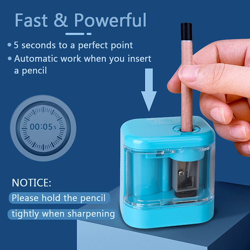 2022 Amazon High Quality Electric Pencil Sharpener gifts for kids home supplies kids pencil sharpener