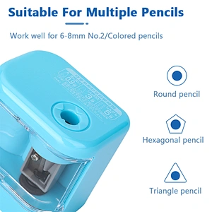 2022 Amazon High Quality Electric Pencil Sharpener gifts for kids home supplies kids pencil sharpener