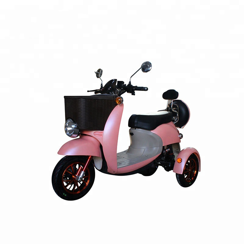 Electric tricycle for handicapped/elderly