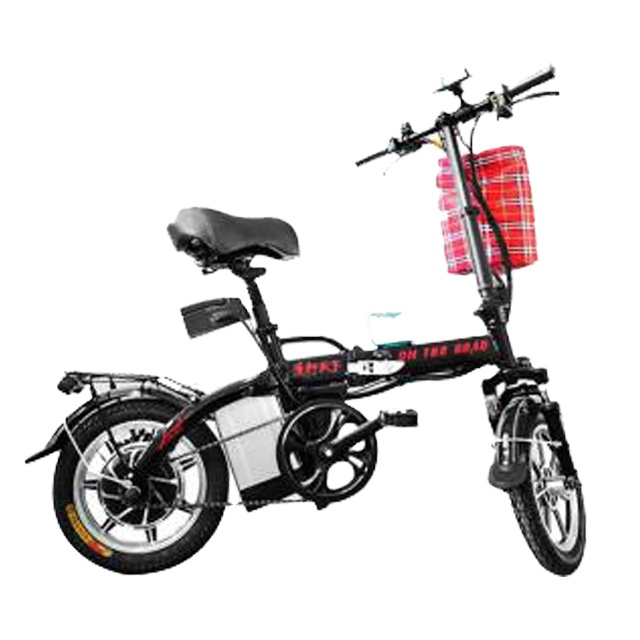 Foldable for Kids Electric Bicycle Mini Lithium Battery 48V One Seat