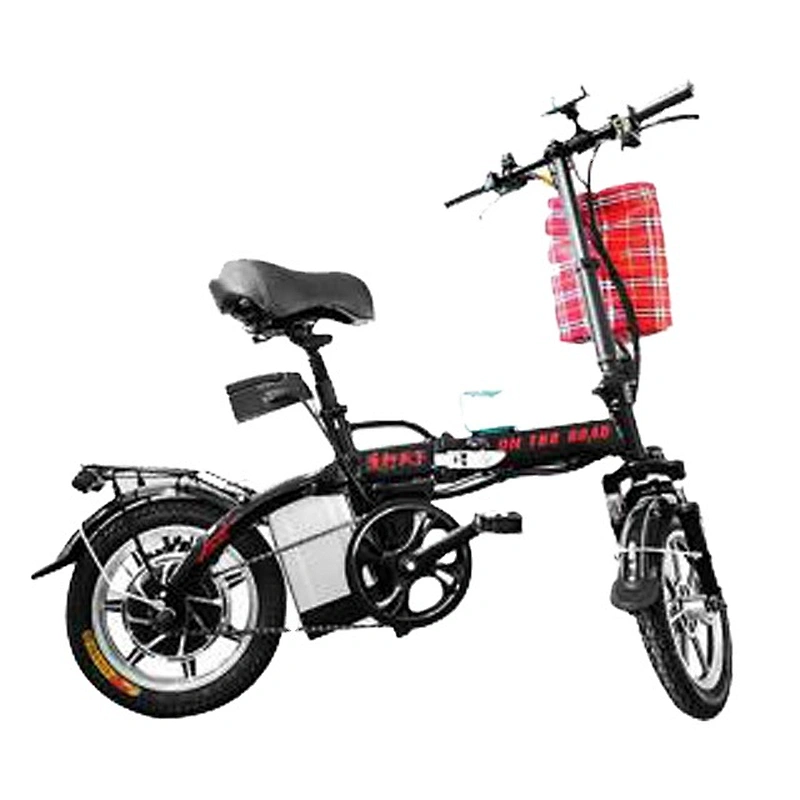 Foldable for Kids Electric Bicycle Mini Lithium Battery 48V One Seat