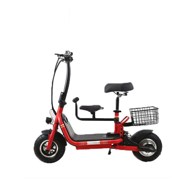 Electric bicycle with baby seat
