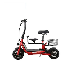Electric bicycle with baby seat