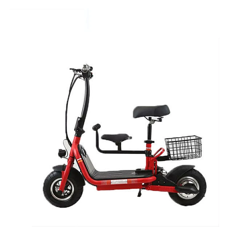 Electric bicycle with baby seat