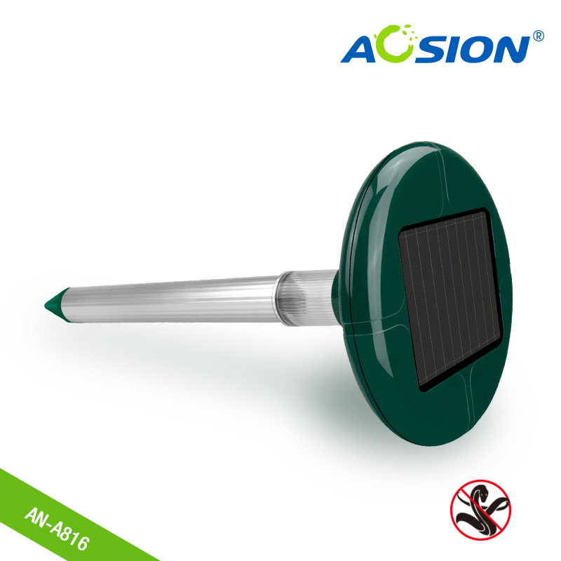 AOSION® Outdoor Waterproof Solar Sonic Snake Repeller AN-A816