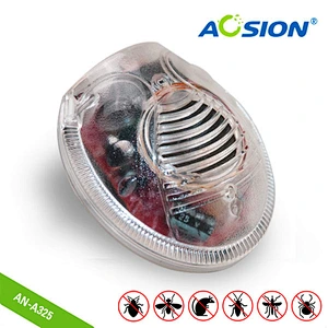 AOSION® Ultrasonic + Electromagnetic Dust Mite / Bugs / Spider Repeller AN-A325