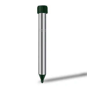 AOSION® Batería Sonic Vibrating Vole Repelente de topos con motor AN-A312-V