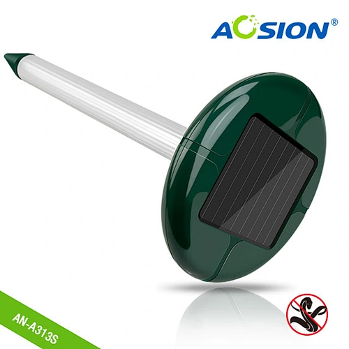AOSION® Solar Sonic And Vibrating Snake Repeller AN-A313S