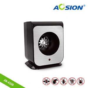 Ahuyentador electrónico ultrasónico de ratones y ratas con un solo altavoz AOSION® AN-A339