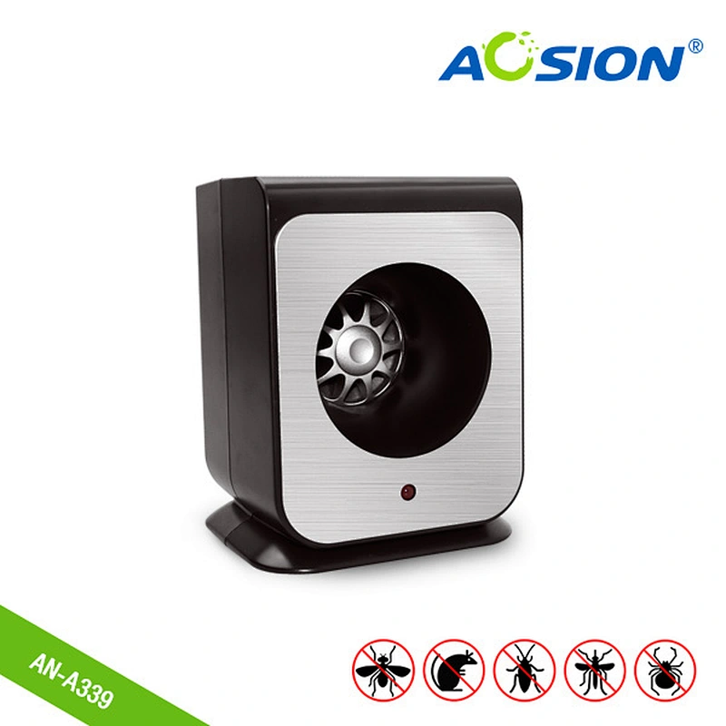 Ahuyentador electrónico ultrasónico de ratones y ratas con un solo altavoz AOSION® AN-A339