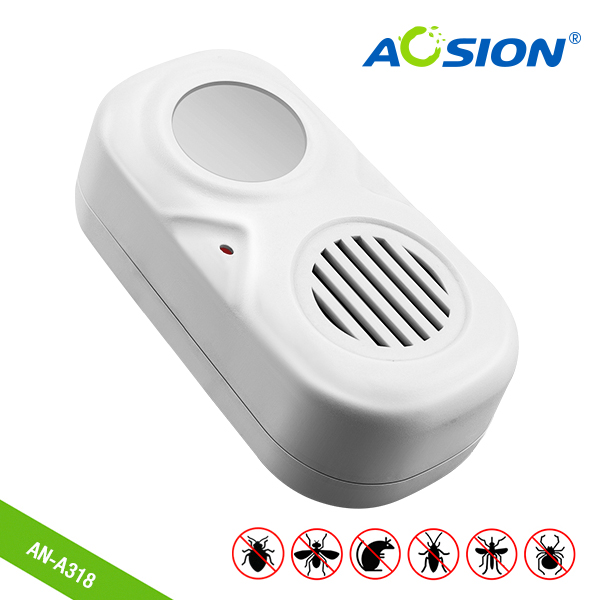 AOSION® Indoor MINI Electronic Ultrasonic Pest And Mice Repellent With Night Light AN-A318