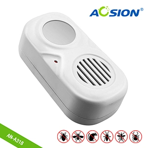 AOSION® Indoor MINI Electronic Ultrasonic Pest And Mice Repellent With Night Light AN-A318
