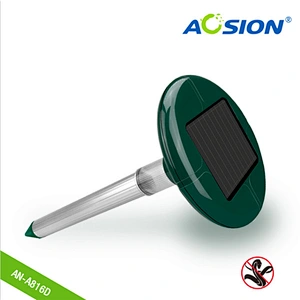 Ahuyentador de serpientes sónico solar impermeable para exteriores AOSION® AN-A816D