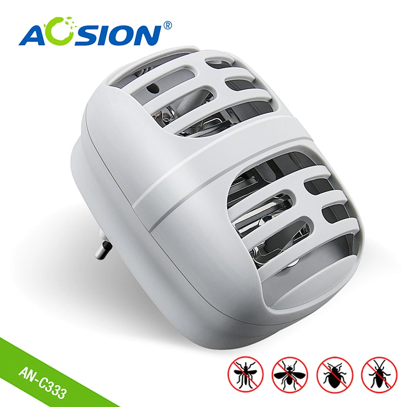 Asesino electrónico de insectos AOSION® con lámpara UV LED para mosquitos y como acabar con las moscas