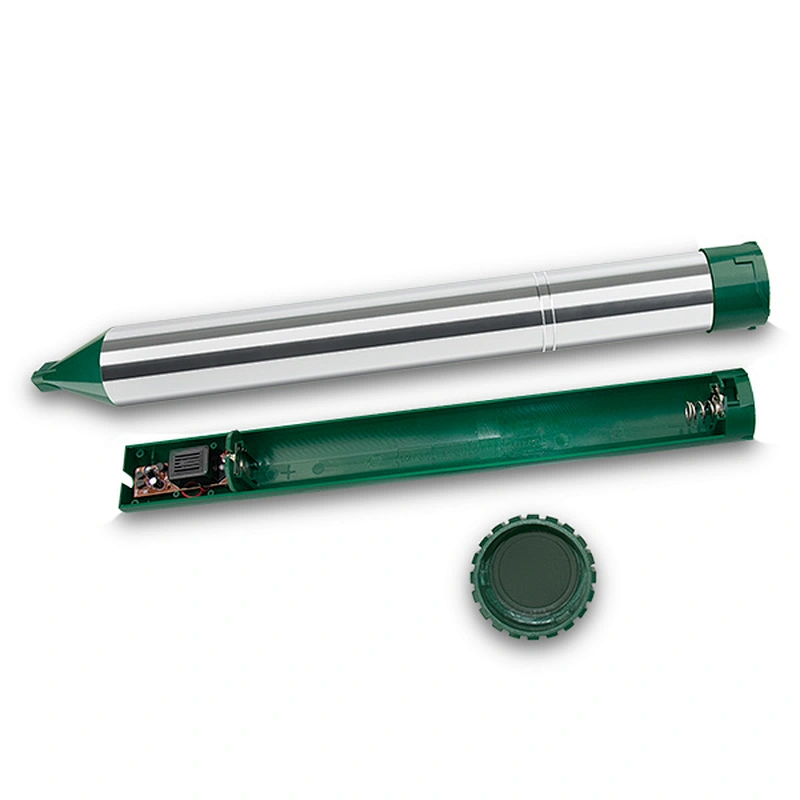 Ahuyentador de topos sónico y vibratorio de batería AOSION® AN-A312