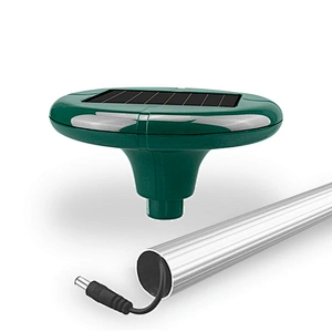 Ahuyentador de serpientes solar sónico y vibratorio AOSION® AN-A313S