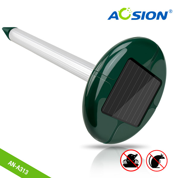 AOSION® Solar Sonic And Vibrating Mole Repeller AN-A313