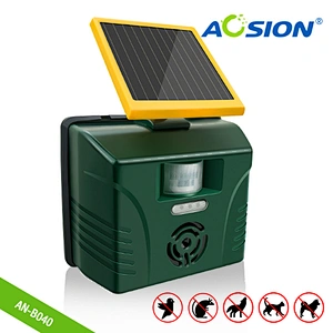 AOSION® Pir Detection Sonic Wave Animal Pigeons Birds Repellent AN-B040
