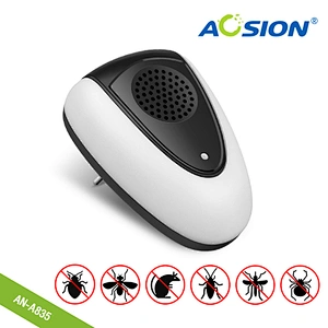 AOSION® Indoor Ultrasonic Pest Repellent With Night Light AN-A835