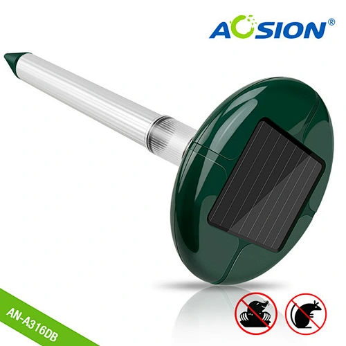 AOSION® Outdoor Waterproof Solar Gopher Mole Repeller AN-A316BD