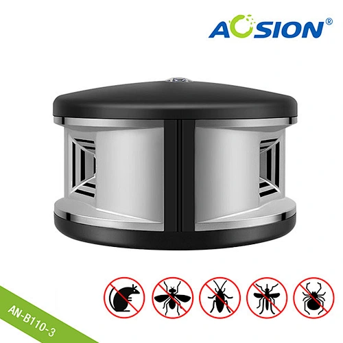 AOSION® Indoor 360 Degree Ultrasonic And Sonic Pest Repeller AN-B110-3