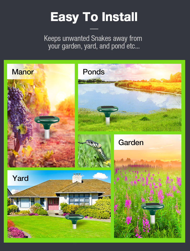 solar snake repeller manuafacturer